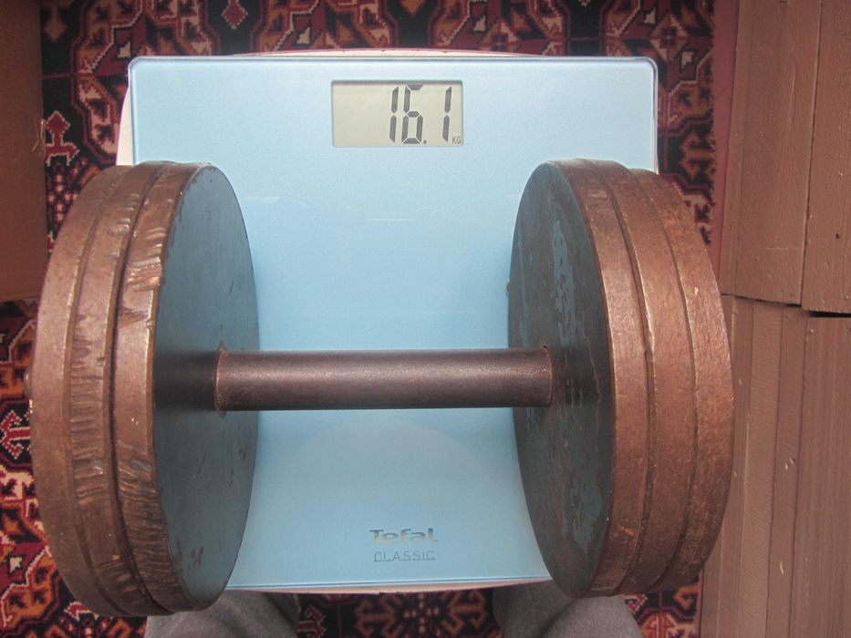 Гантель спортивна розбірна 16 кг.