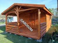 Domek drewniany ogrodowy letniskowy OLA24m2 domki ogrodowe altana