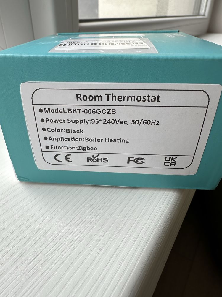 GIRIER Tuya Smart ZigBee Thermostat water/gas boiler BHT-006GCZB
