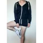 Czarny komplet dresowy H&M XS/S