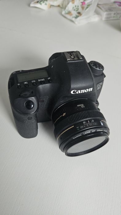 Canon EOS 6D + canon EF 50mm f/1,4 USM lustrzanka