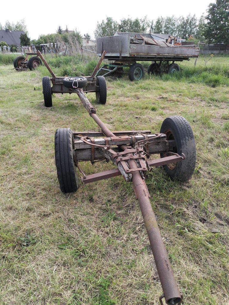 Kunice do wozu całe z kołami