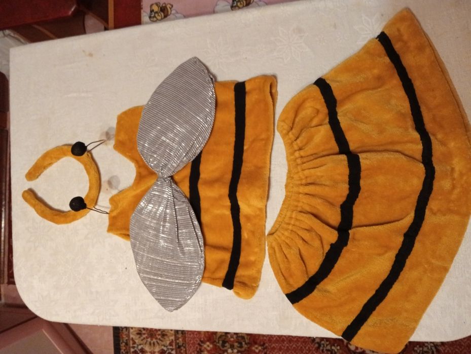 Новорічний костюм бджілка на 4-6 років