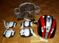 Kask i ochraniacze
