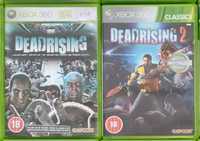 Dead rising 1,2 gry zombie Xbox 360