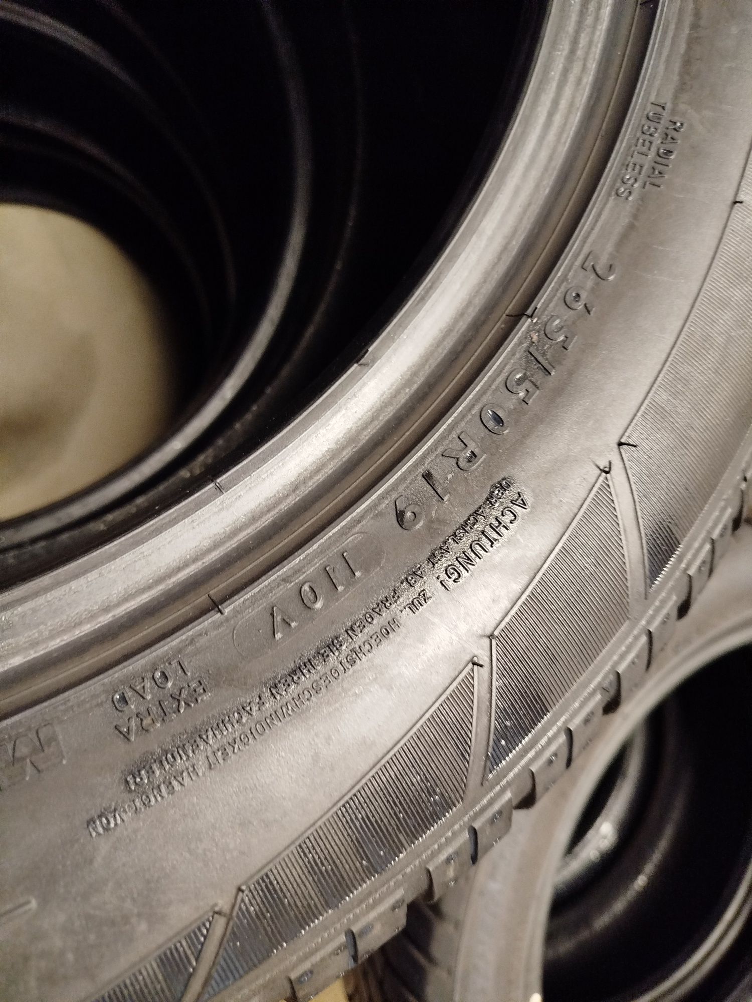 4 x 265/50/19 110Y Dunlop Winter Sport 3D