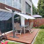 parasol przeciwsłoneczny pergola  ogrodowa markiza