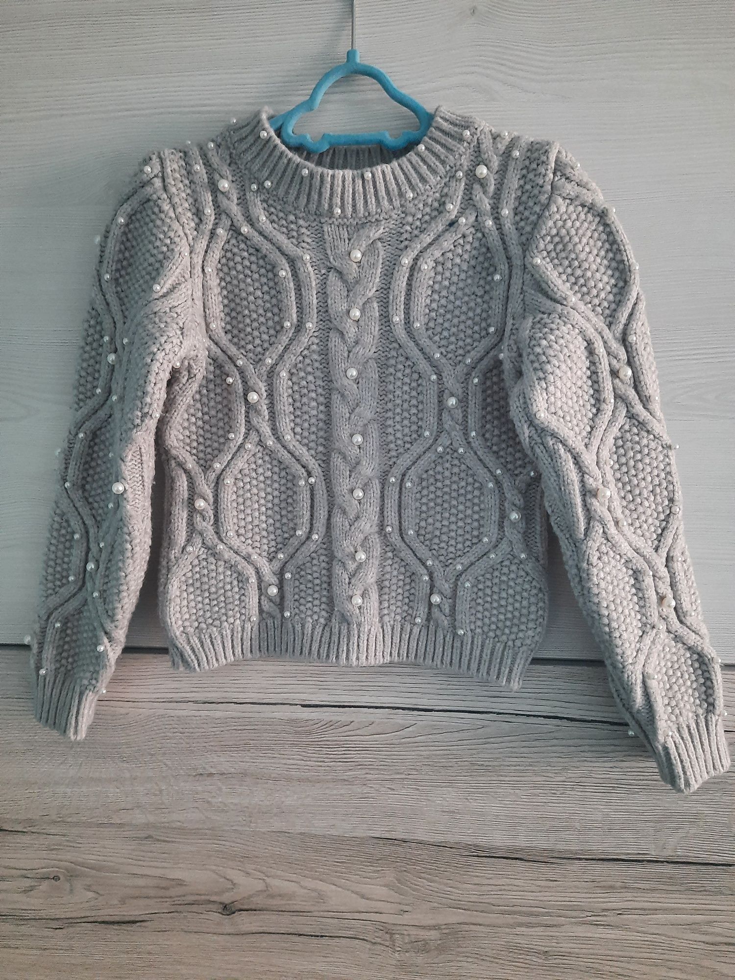 Zestaw Zara/River Island koszula/sweter