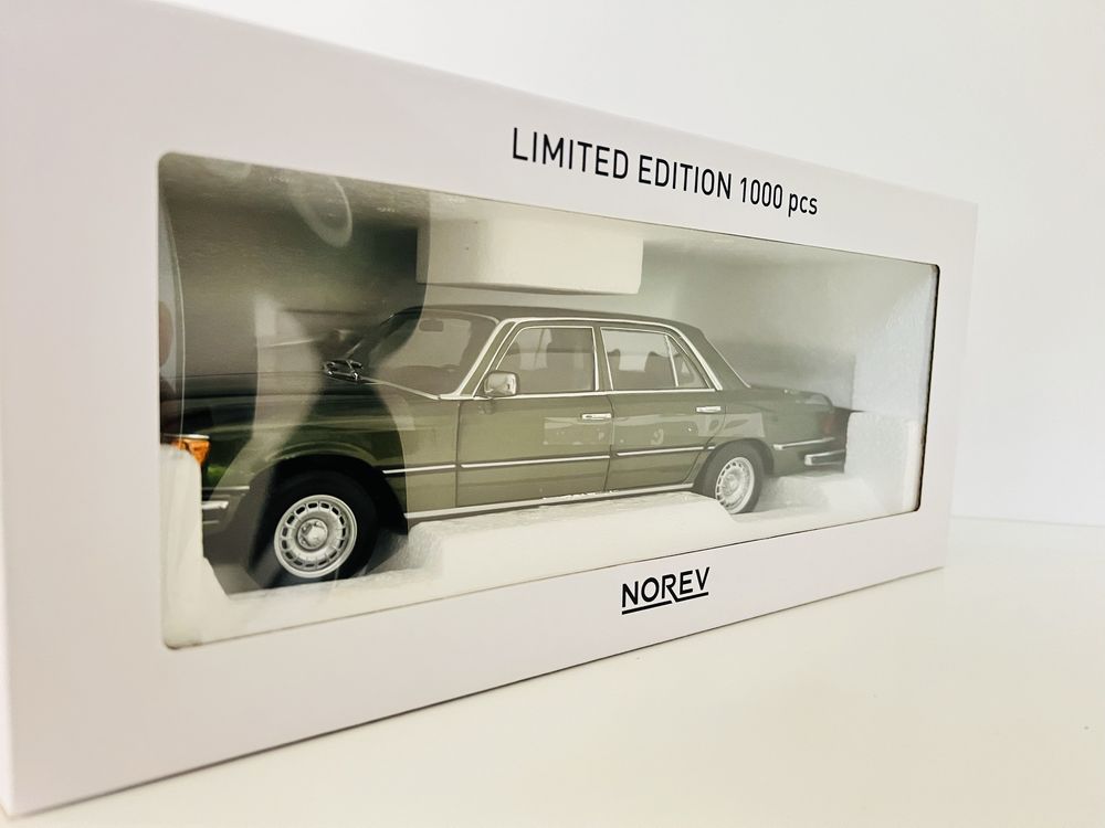 Mercedes-Benz W116 350 SE 1973 US-version Norev 1/18 full open