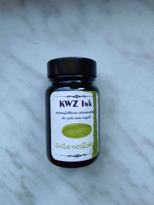 Atrament KWZ zielonozłoty