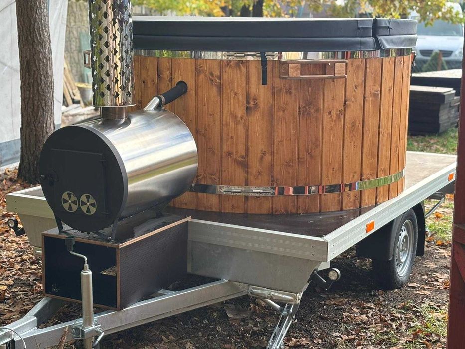 Balia ogrodowa, jacuzzi mobilne, hydromasaż, wynajem