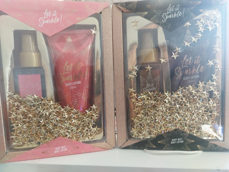 Zestaw Świąteczny na prezent mgiełka do ciała i krem do ciała