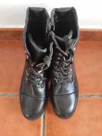 Botas número 38 -cor preto