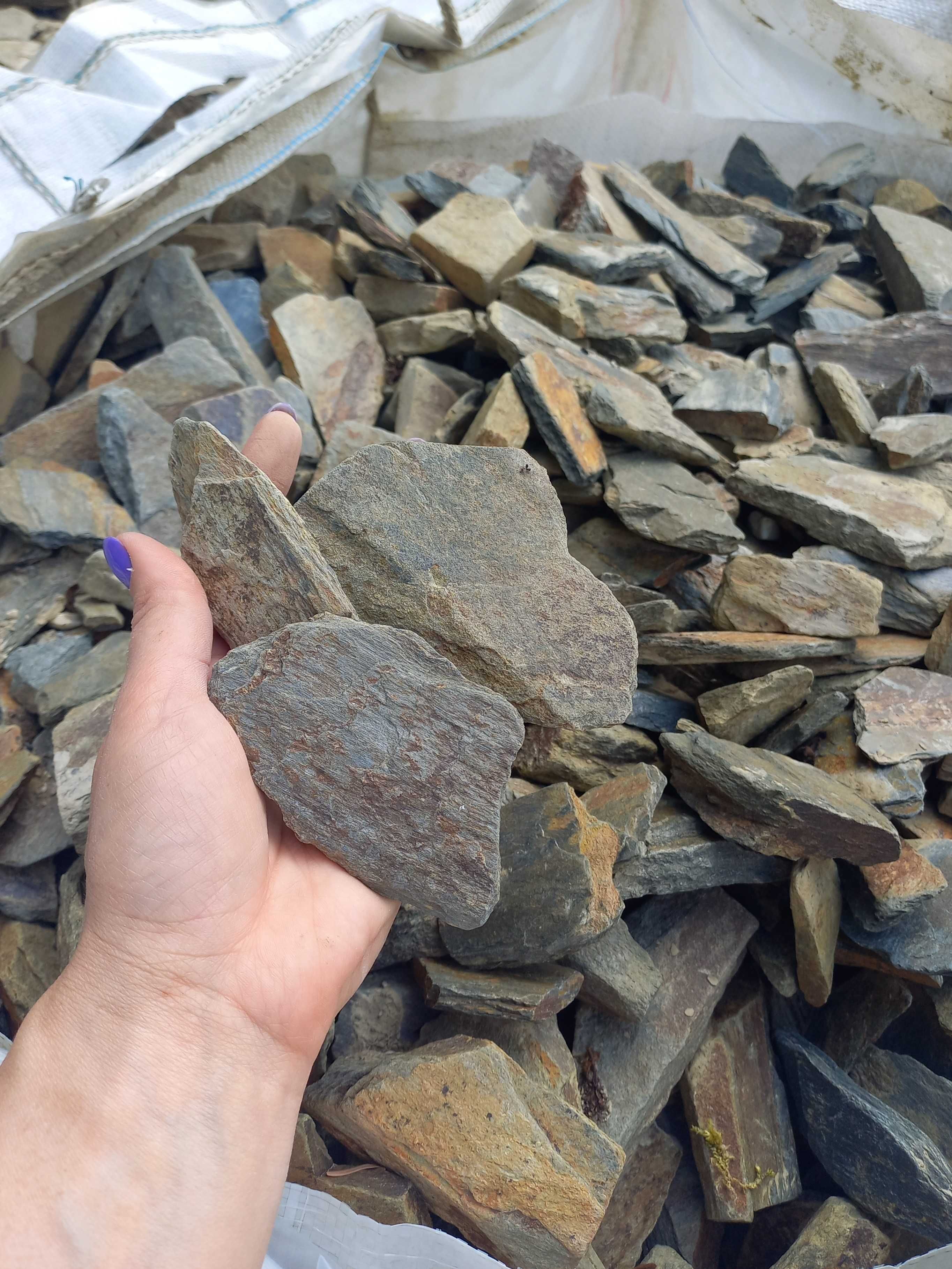 Kora kamienna łupkowa łupek szarogłazowy kamień naturalny grys dostawa