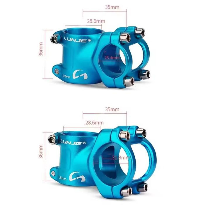 Avanço (35mm) de guiador de bicicleta