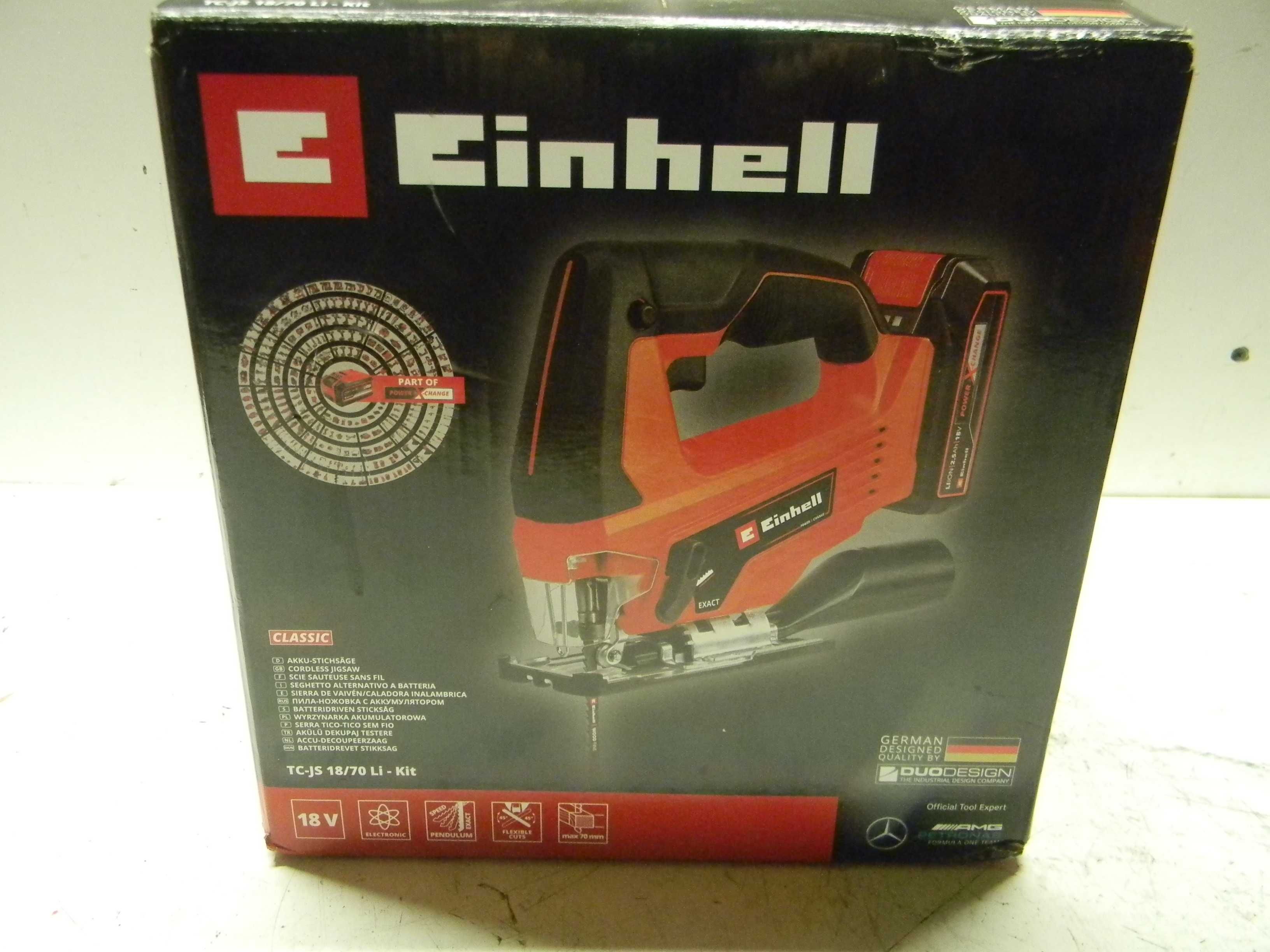 Wyrzynarka akumulatorowa Einhell TC-JS 18/70 Li