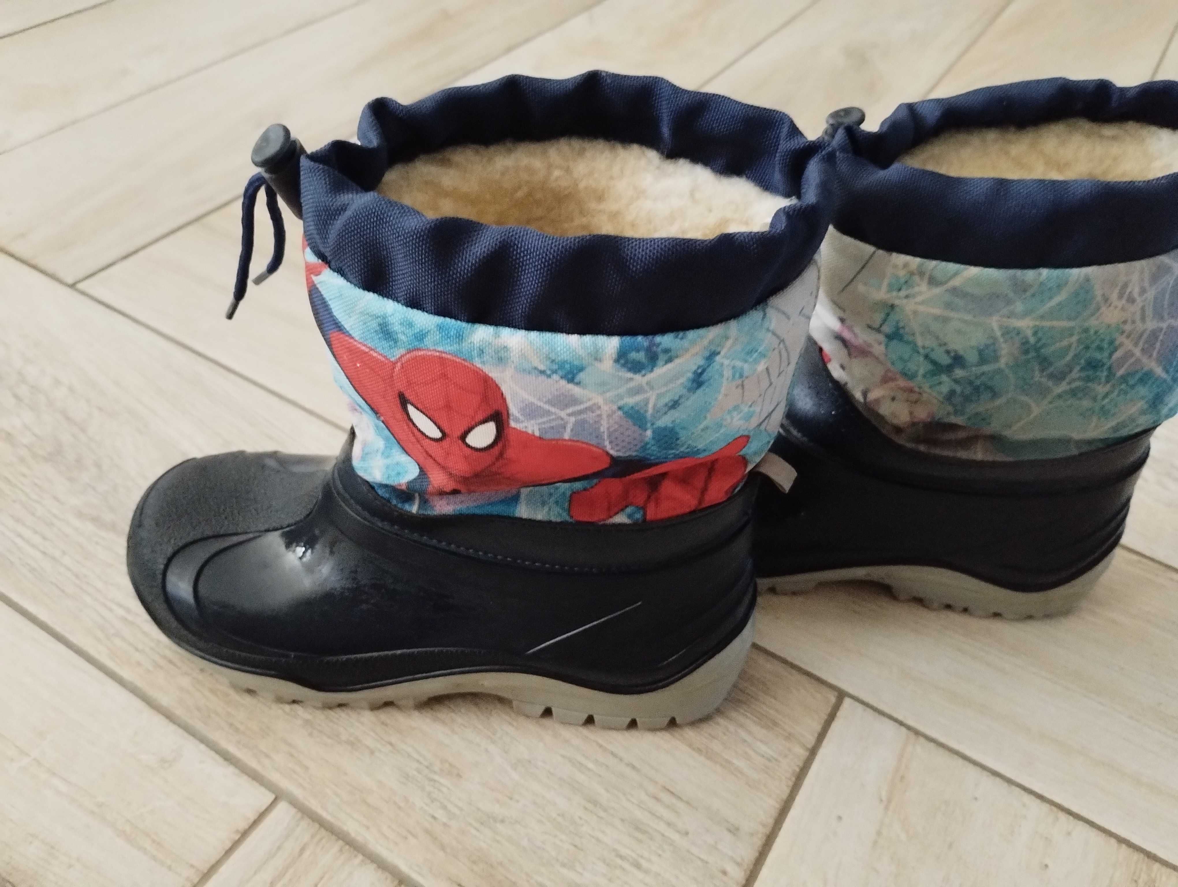 Śniegowce SPIDER MANN rozm.33/34