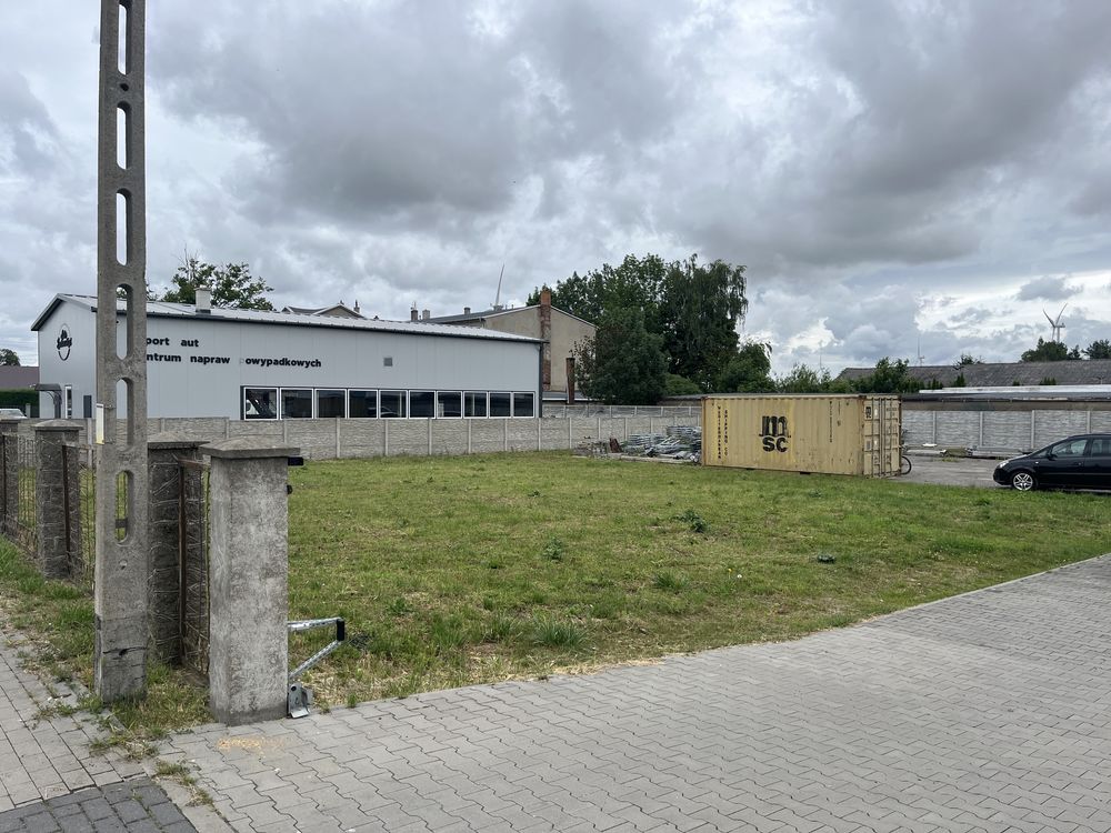 Wynajme dzialke, ogrodzona, komis, dzialalnosc