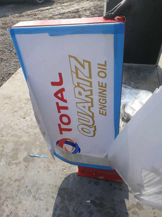 Baner świetlny reklama Total quartz  serwis warsztat