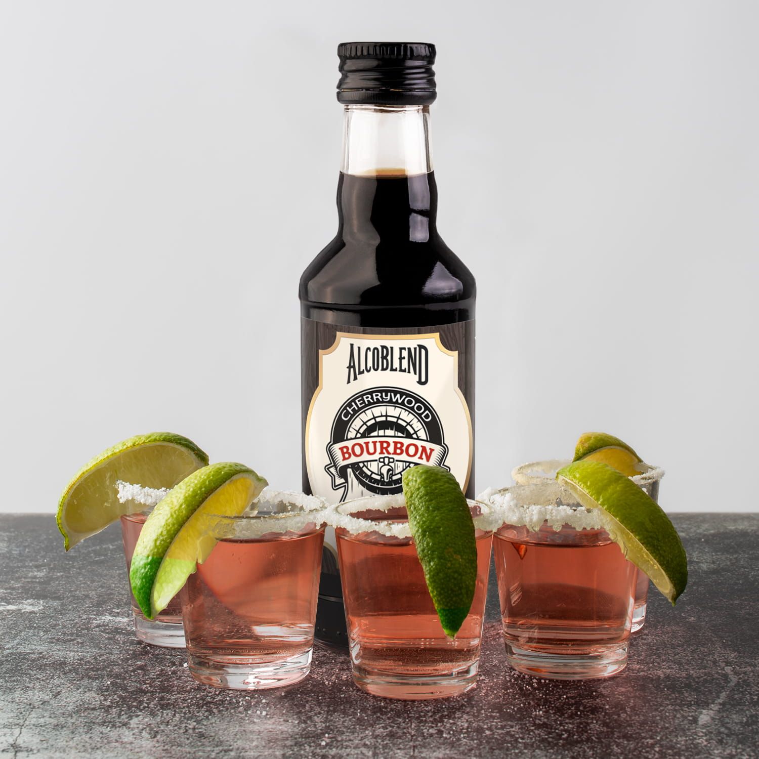 Zaprawka - esencja do alkoholu ALCOBLEND - Cherrywood Bourbon - 200 ml