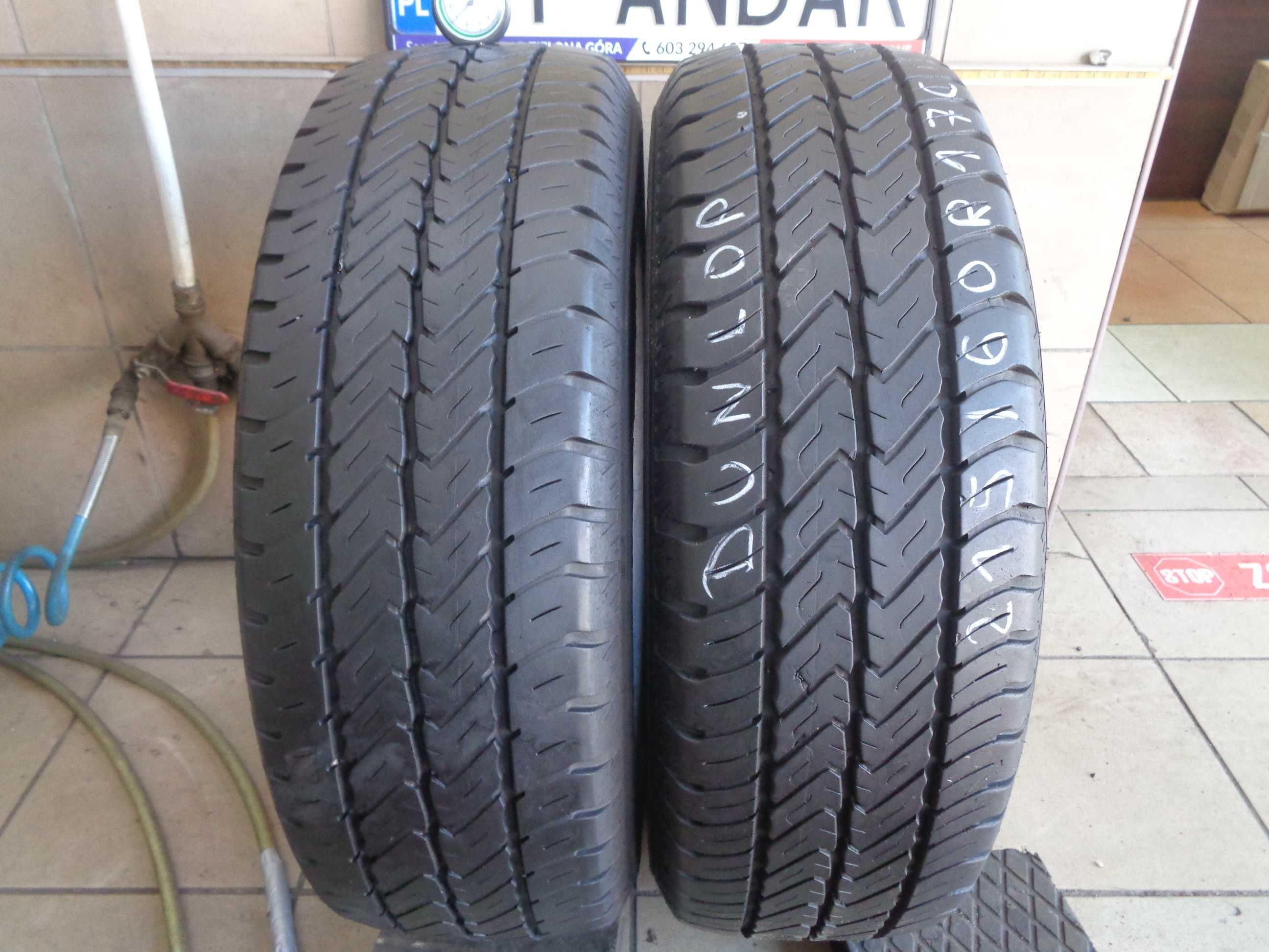 2szt. 215/60R17C DUNLOP econodrive , Opony Letnie do Bus - a