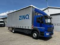 Mercedes-Benz ATEGO  ATEGO 1630 Firana 7.25m - ładowność 9.000 kg