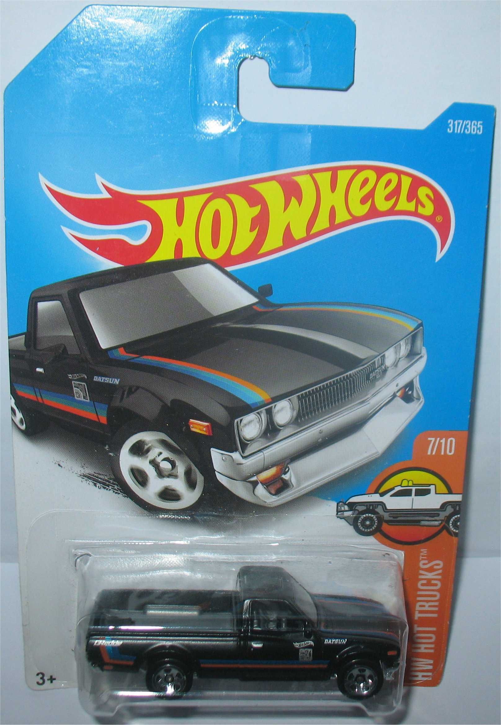 Hot Wheels - Datsun 620 (cartão longo - 2017)