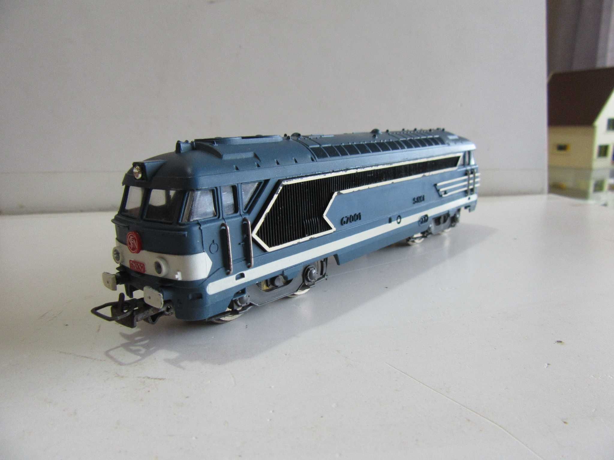 Locomotivas comboio elétrico H0