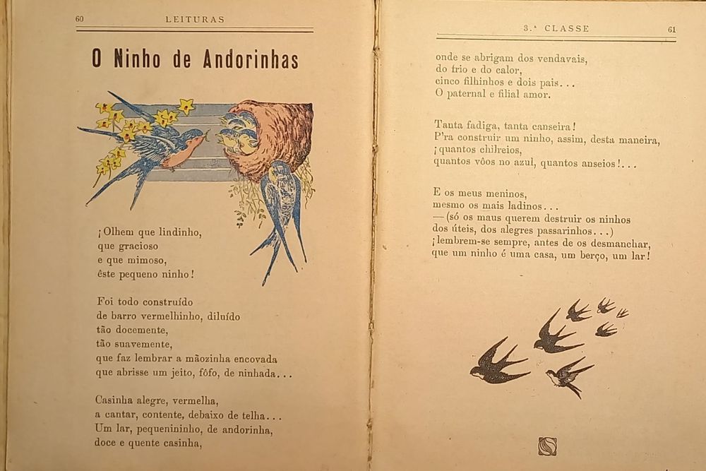 Leituras para a 3 Classe de 1940
