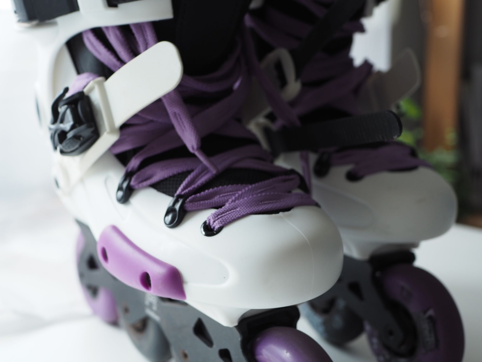 Patins em linha FR SKATES FR1 80 Branco nº 39, 2 conjuntos de rodas
