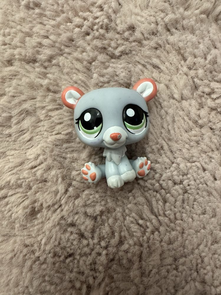 #1747 miś polarny niedźwiedź littlest pet shop figurka lsp
