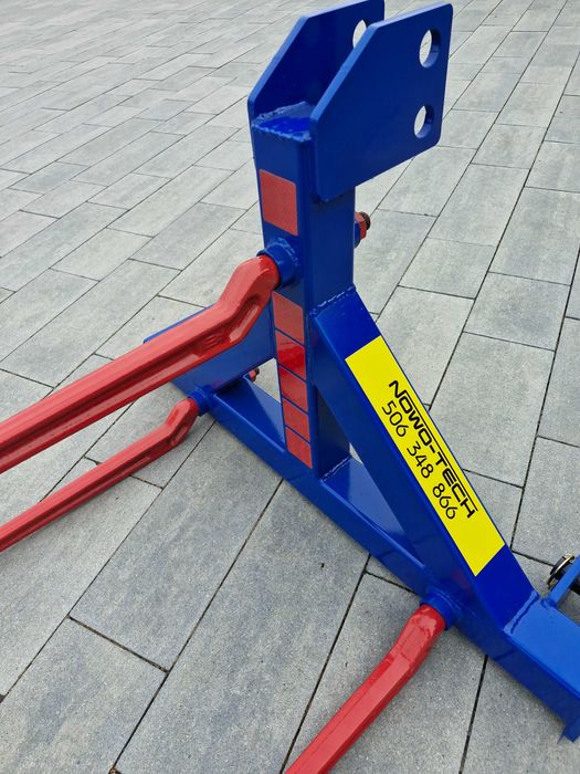 widły do bel, balotów, igła, podnośnik do siana na tył ciągnika, tuz