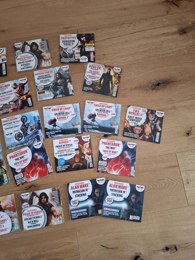 CD gry na PC różne numery z rocznika 2014 na sztuki
