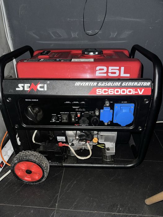 Продам генератор senci sc6000i-v