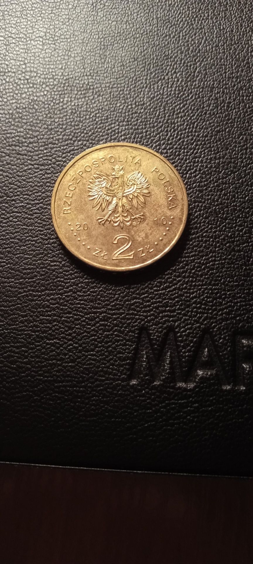 Katyń 2 złote moneta