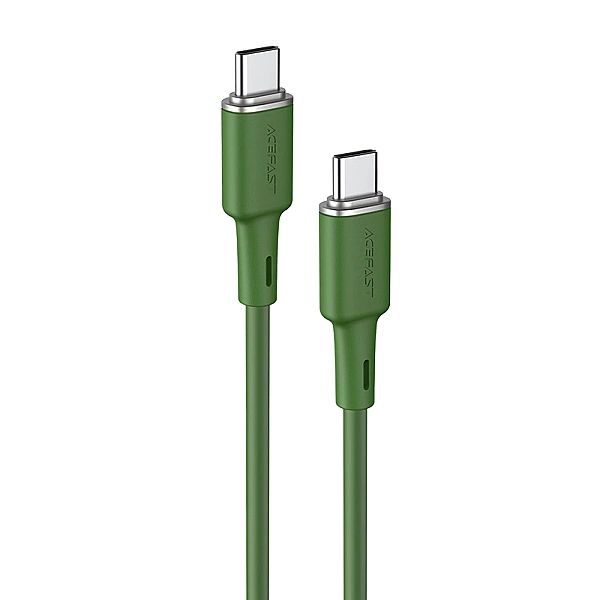 Kabel Acefast C2-03-C-C USB-C - USB-C PD QC 60W 3A 480Mb/s 1,2m - ziel