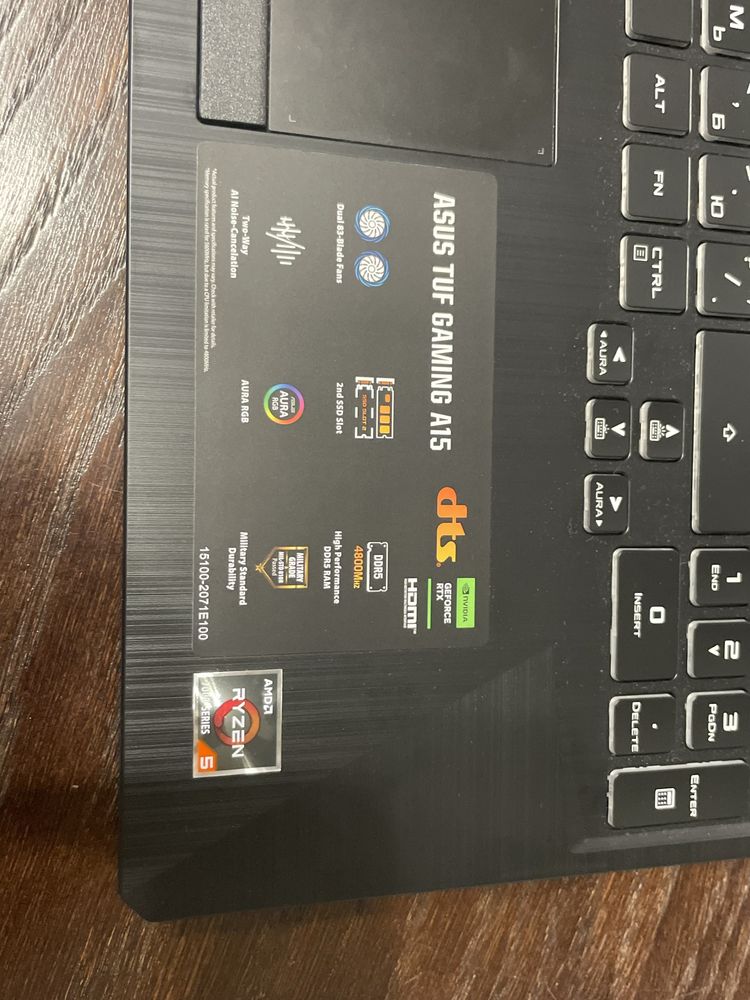 Ноутбук ASUS TUF Gaming F15