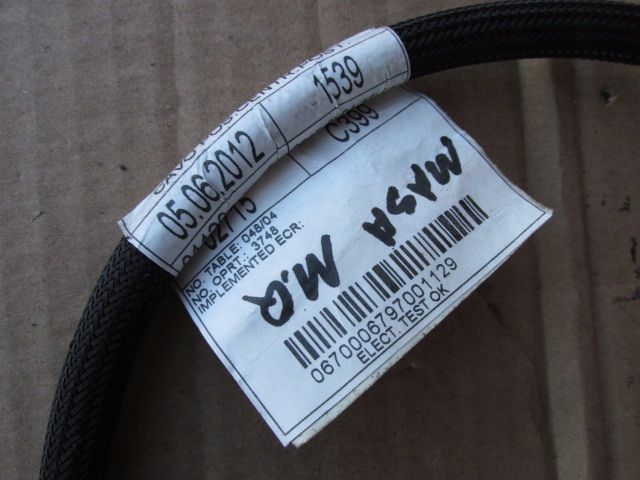 maserati quattroporte vi 3.0 v6 przewód plusowy akumulatora 670006797