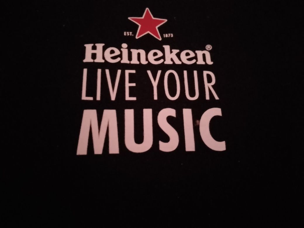 Live your Music-T-shirt Heineken Live your Music8E-FrostBag-2E Desde2E