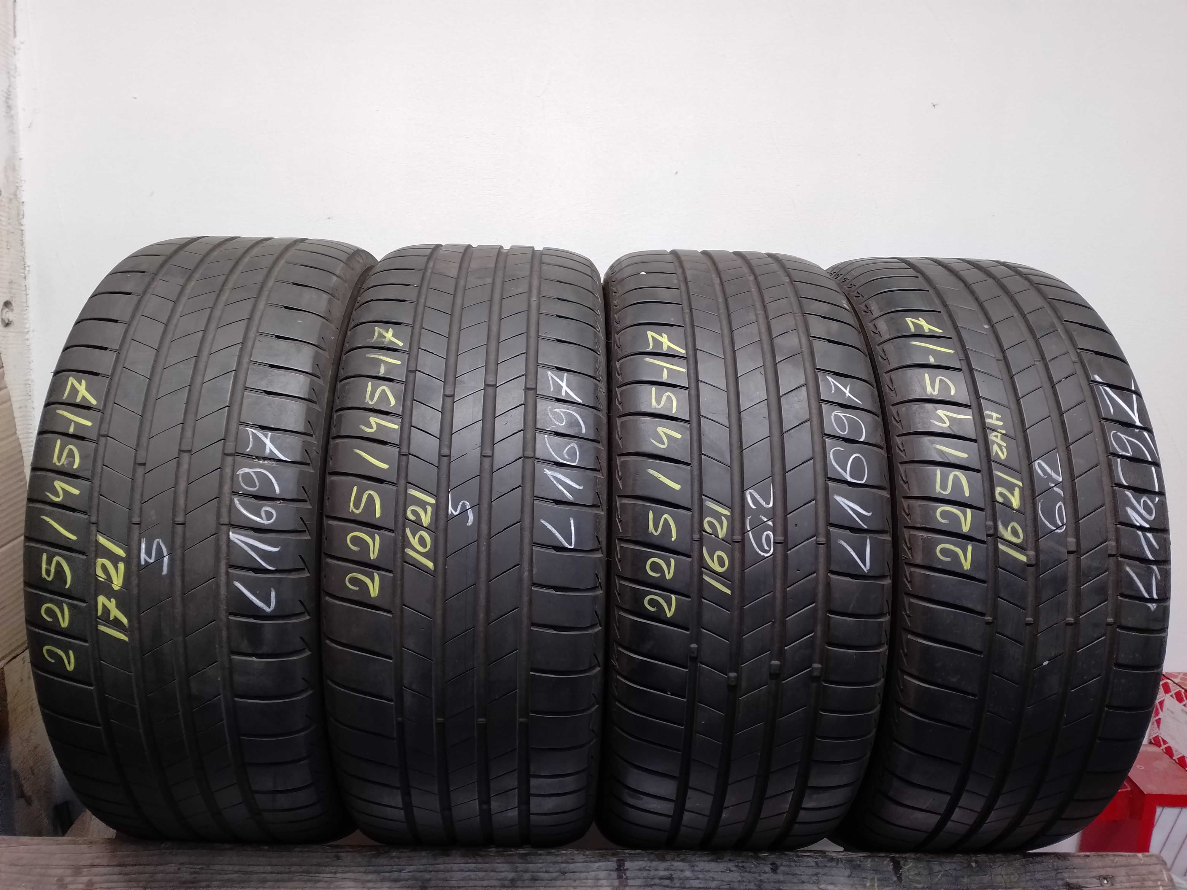 225/45 17 Bridgestone Turanza  T005/ 1621 Obrzycko L1697