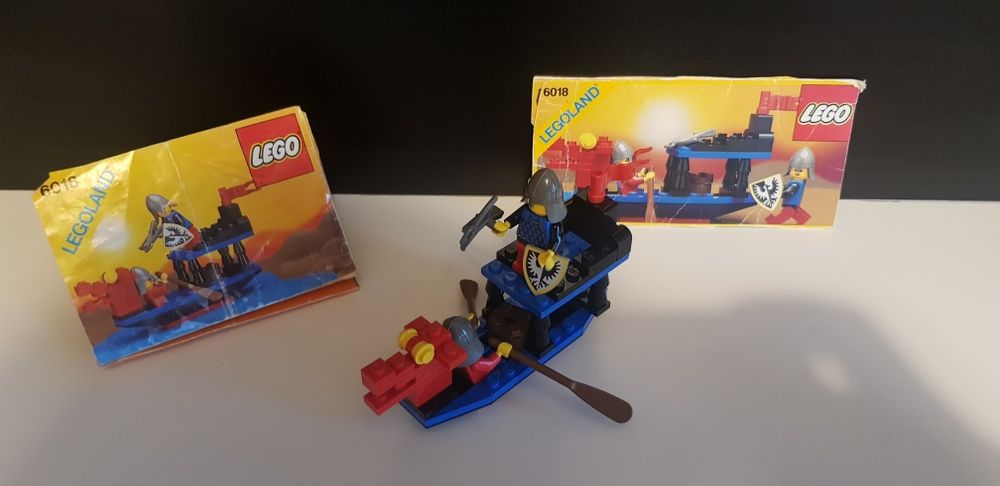 Lego 6018 Castle Battle Dragon (1990 rok)