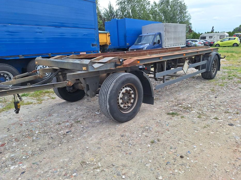 SCHMITZ-GOTHA  Przyczepa hakowa – pod kontenery 7 m!