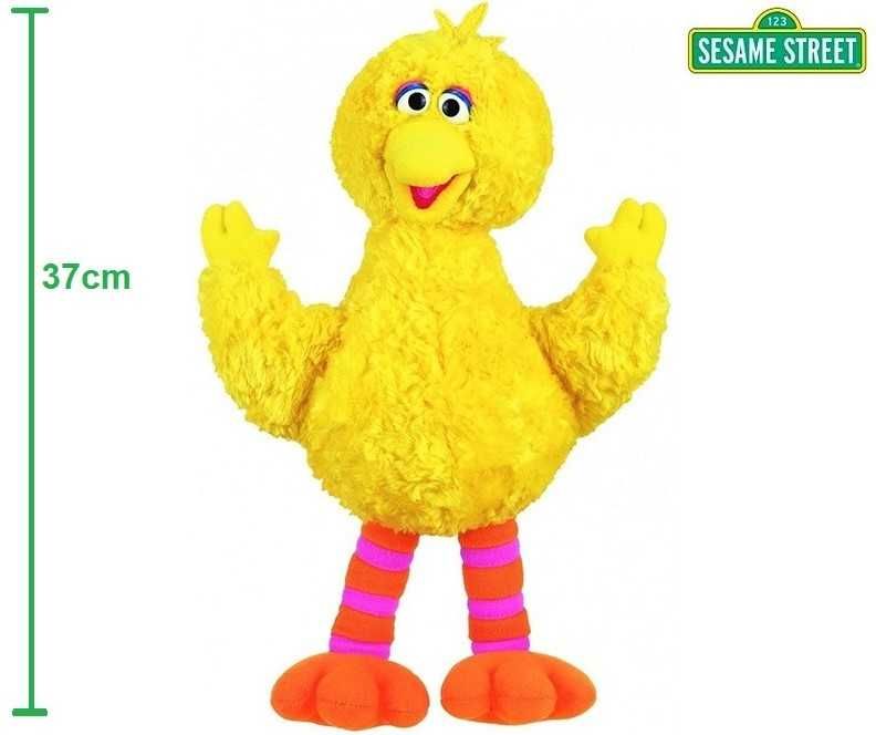 PROMO:Peluche Rua Sésamo Poupas 37cm