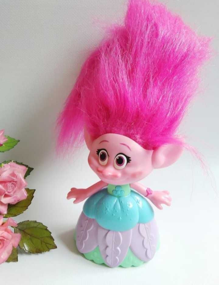 Интерактивная игрушка фигурка Розочка Тролль Troll Hasbro