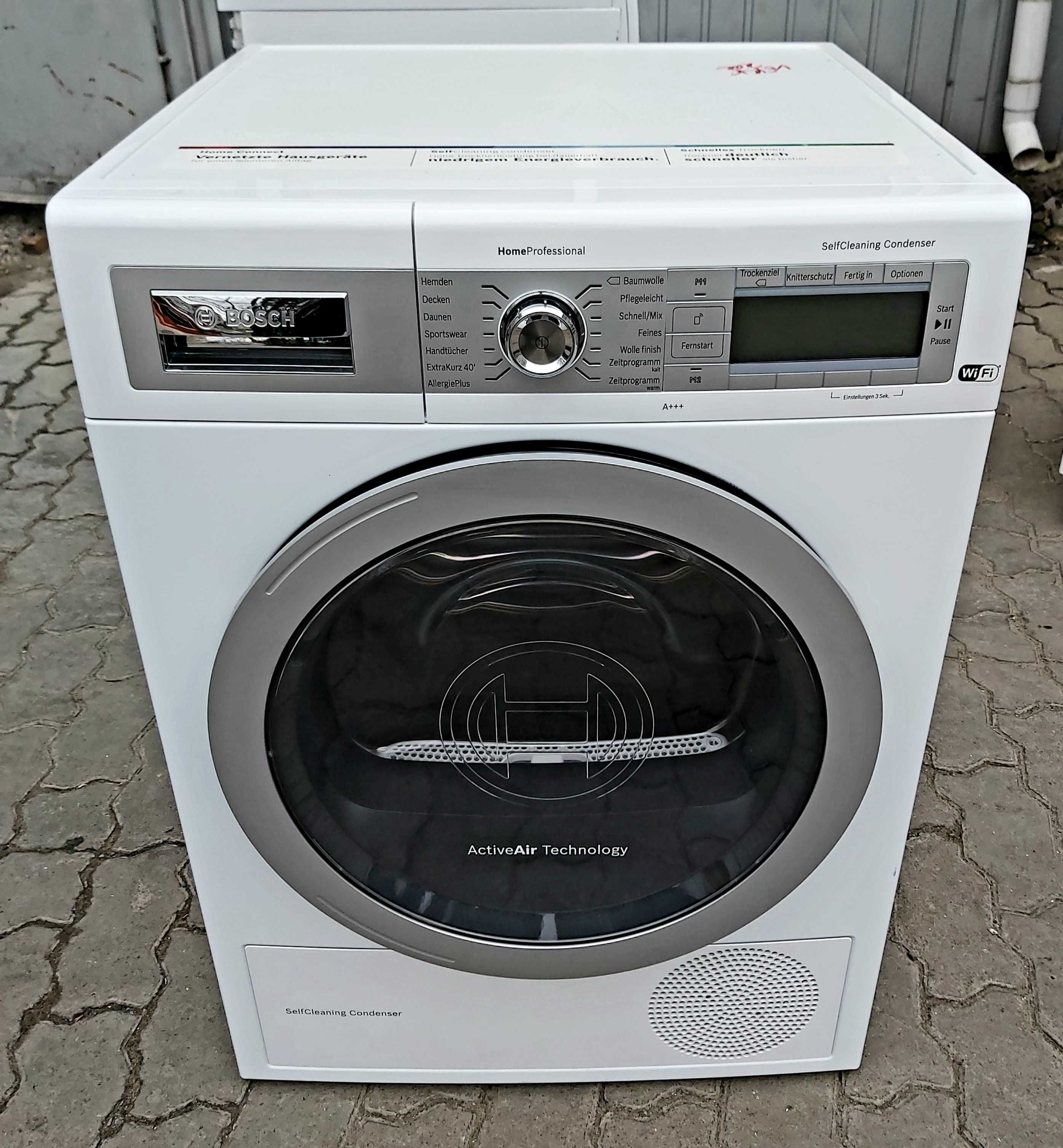 Сушильная машина с тепловым насосом Бош  Bosch WTYH7701 А+++ 9кг Wi-Fi