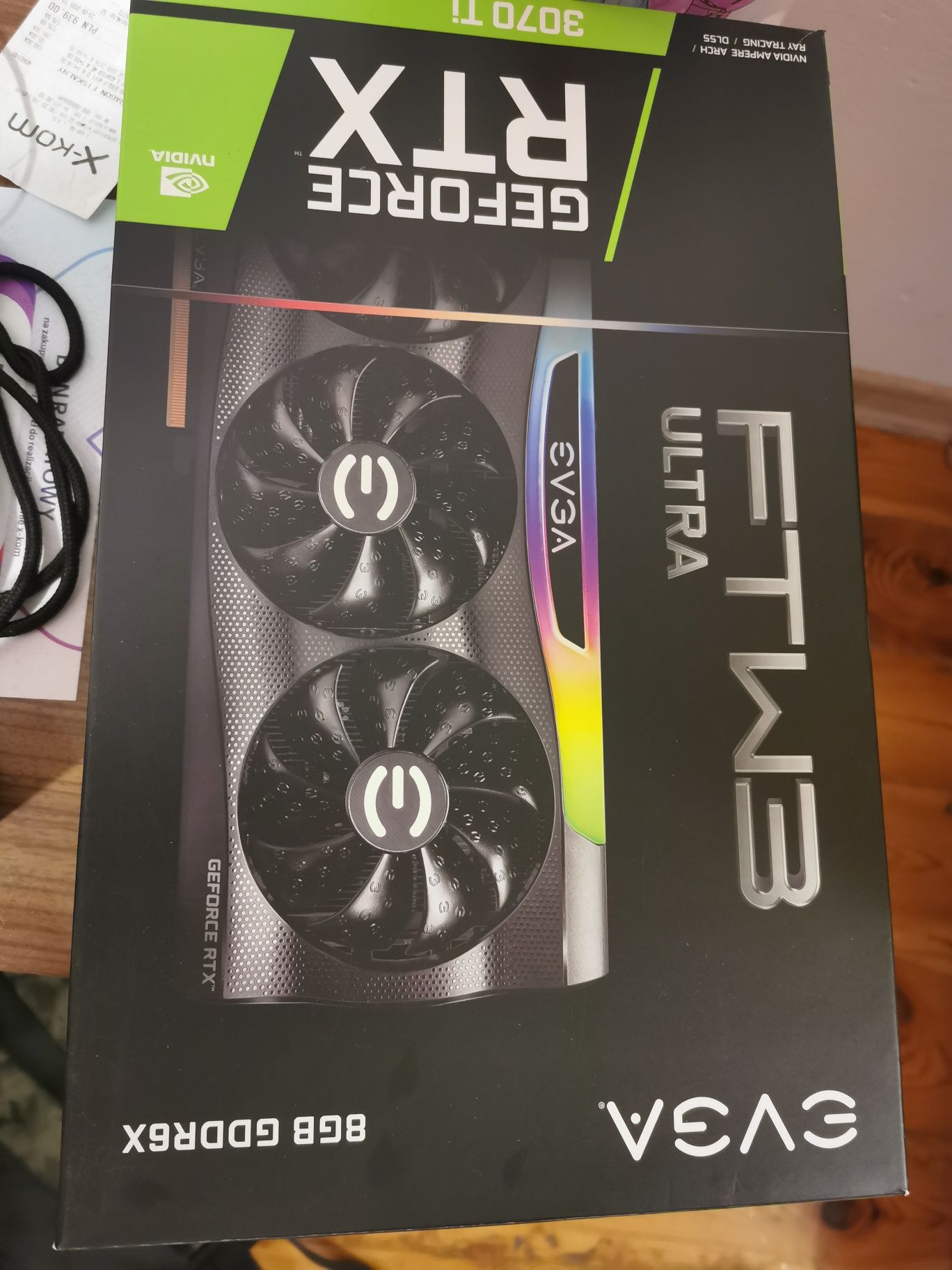 Komputer RTX 3070 ti i Intel 12700f