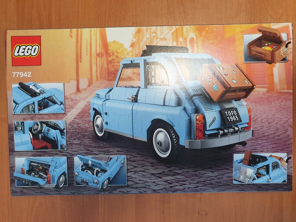 LEGO Creator 77942 FIAT 500 niebieski RZADKI