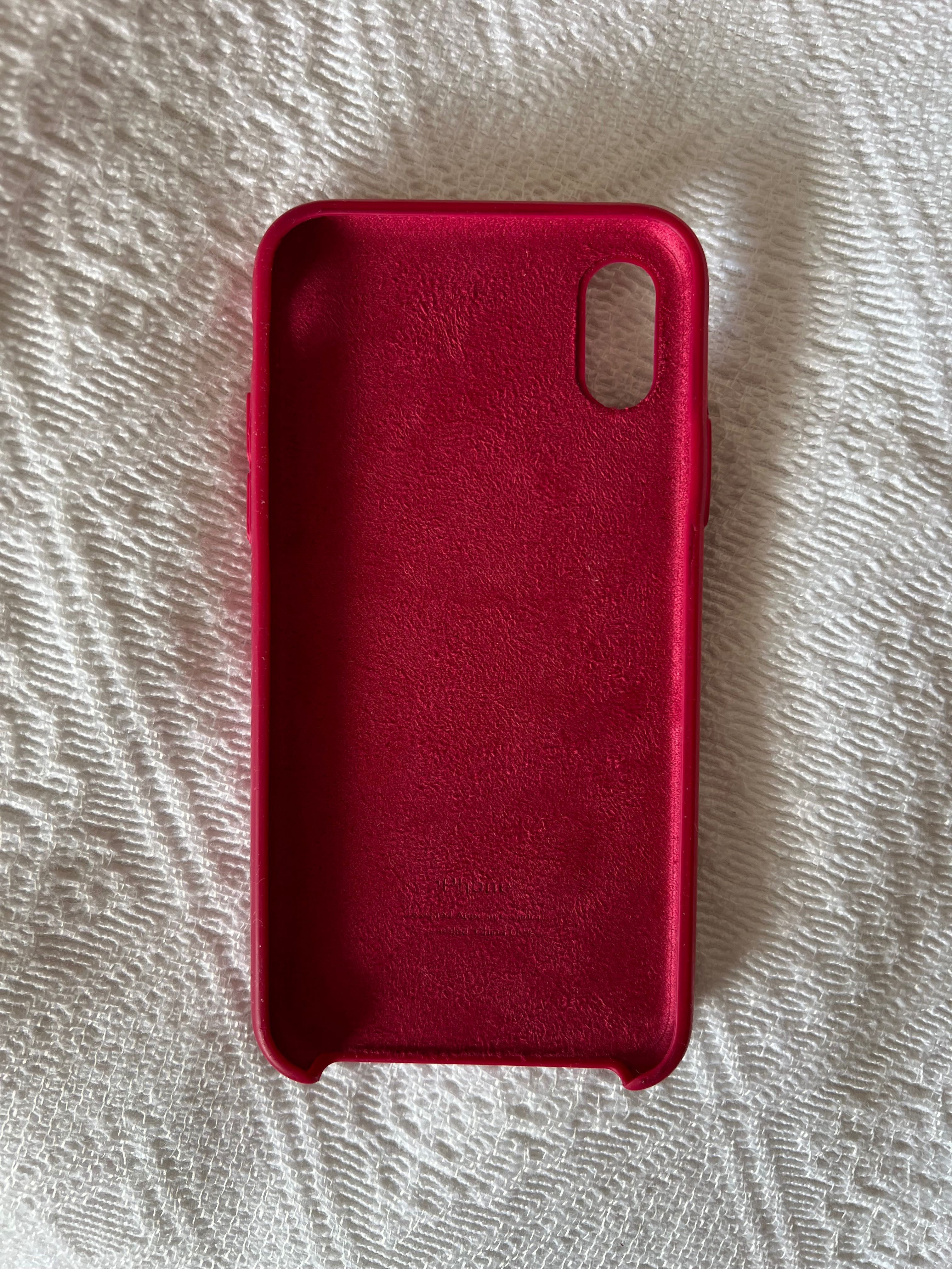 Capa de telemóvel iPhone X bordeaux