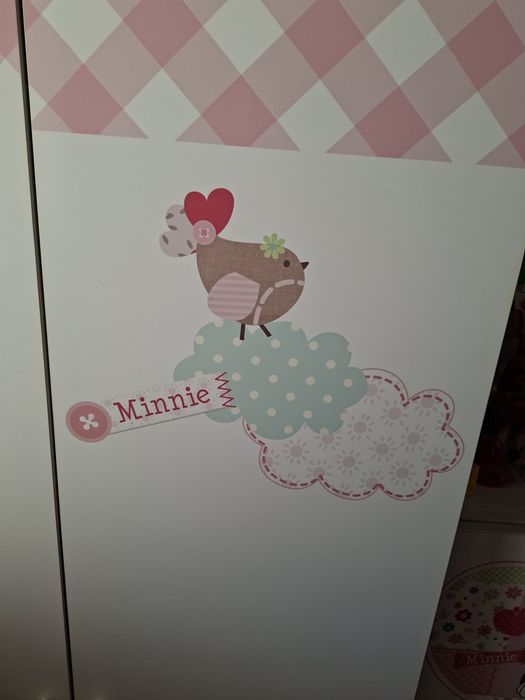 Zestaw 6 mebli Myszka Minnie
