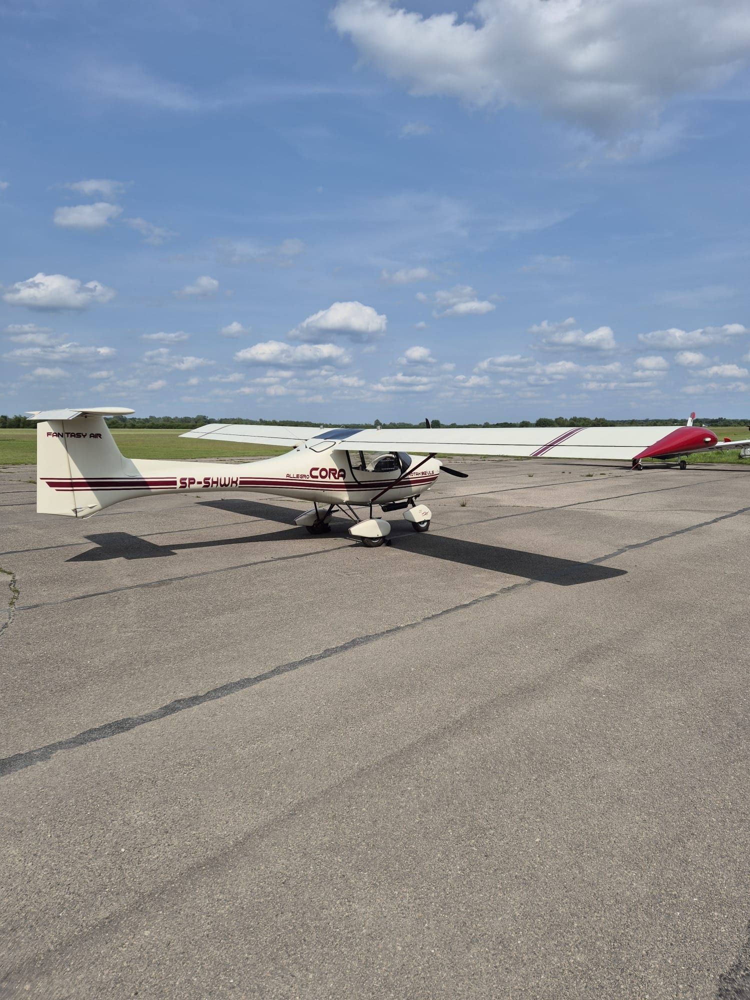 Samolot Ultralekki Allegro Cora. Rotax 912 ULS 100HP